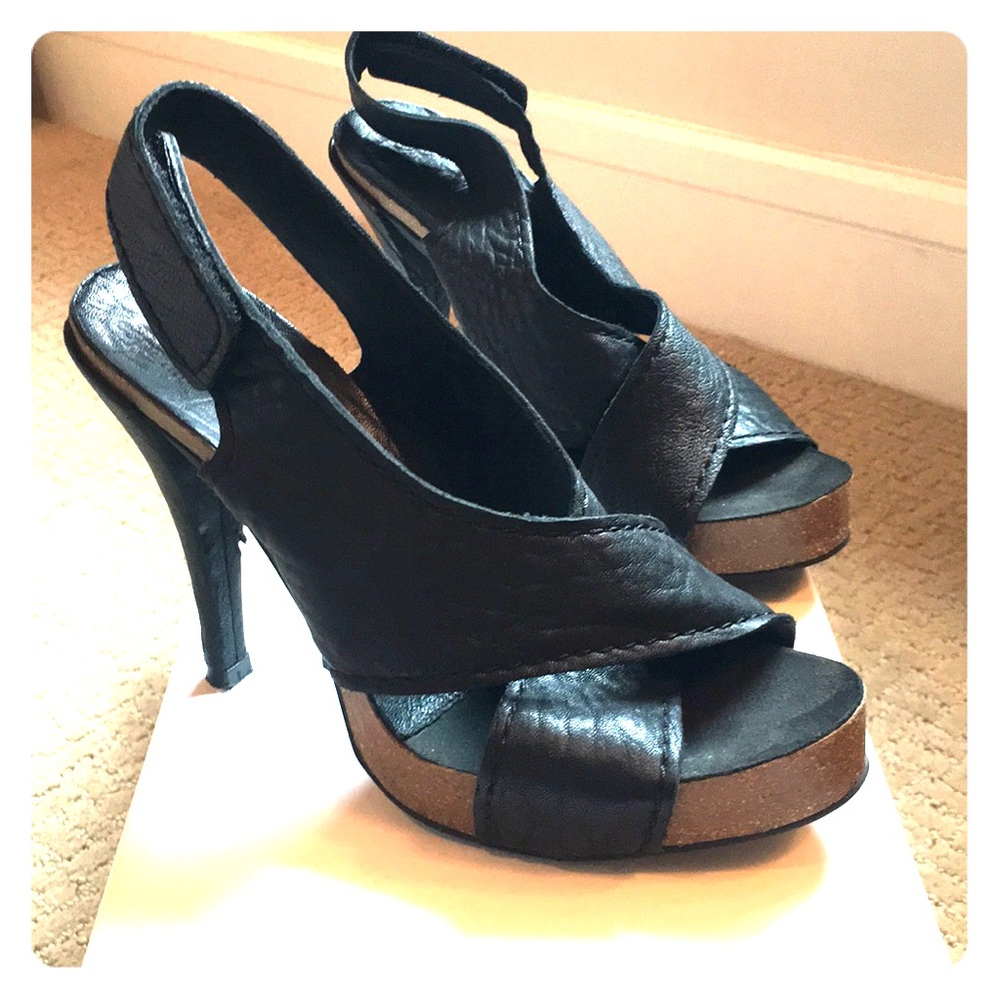 Black Pedro Garcia heels
